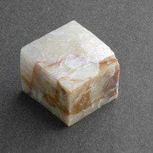 39x37x32mm Natural Calcite Slice, Large One of a Kind Calcite Slice, As Pictured Natural Calcite, Unique Calcite, Moroccan Calcite Slab
