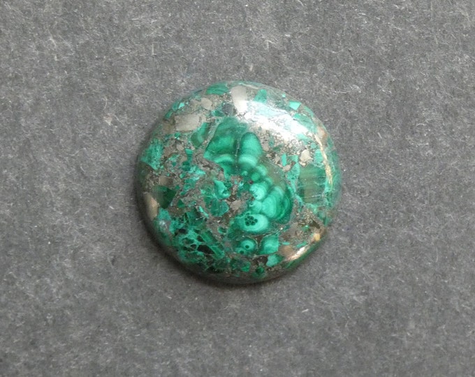 30mm Regalite/Imperial Jasper/Sea Sediment Jasper Cabochon, Gemstone Cabochon, Green Stone, Dyed, One of a Kind, Only One Available