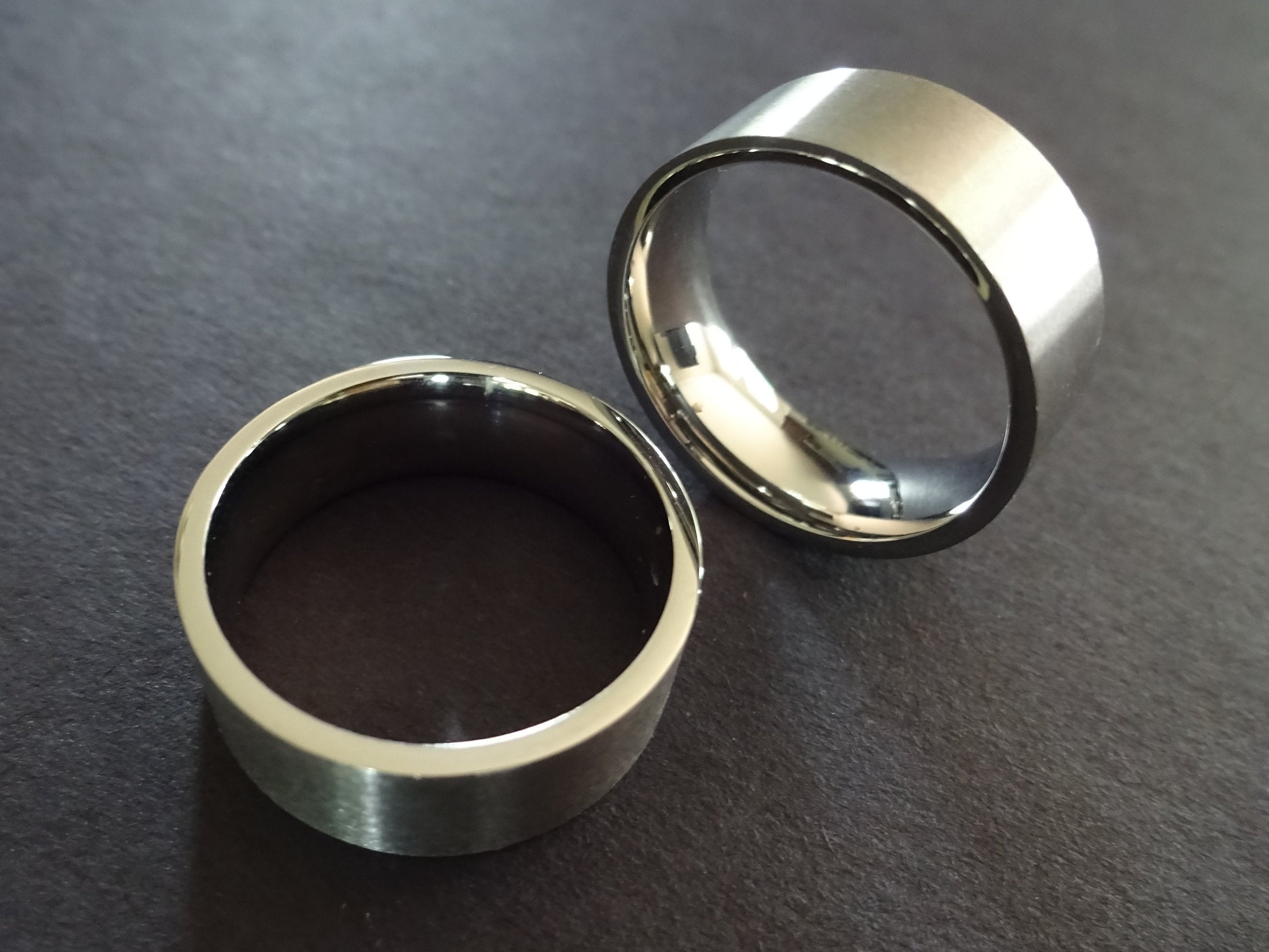 Minimal Ring in Brushed Silver