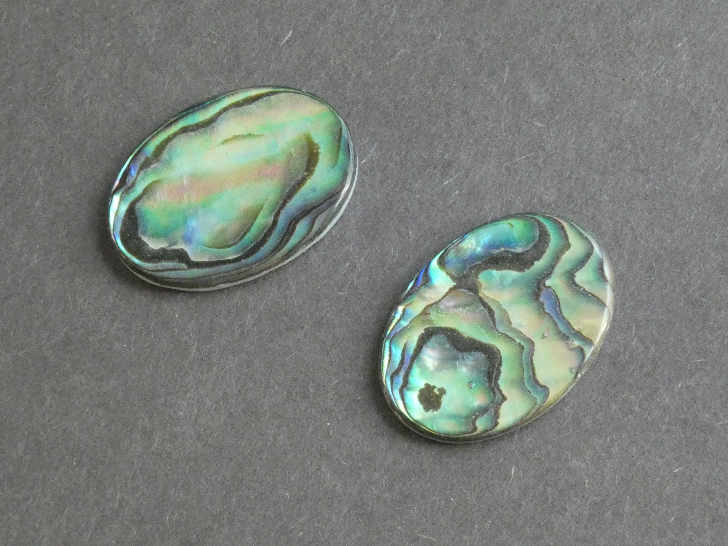 BENECREAT 90 Perline Cabochon In Conchiglia Abalone – 8mm E 10mm, Per Decorazioni E Gioielli