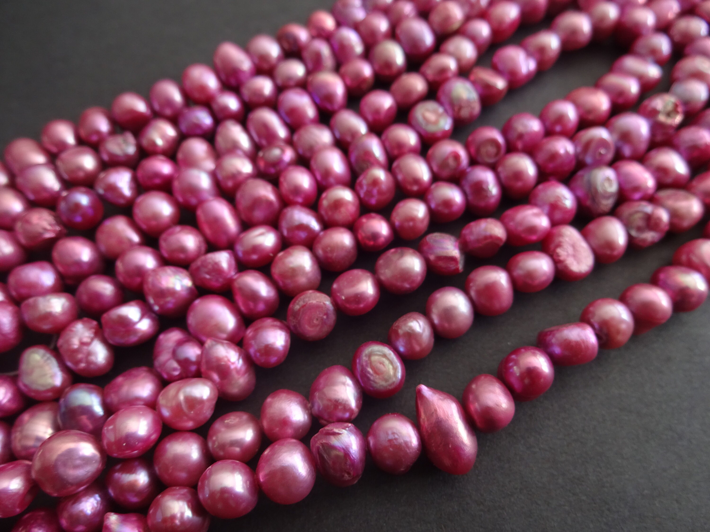 flat sided beads