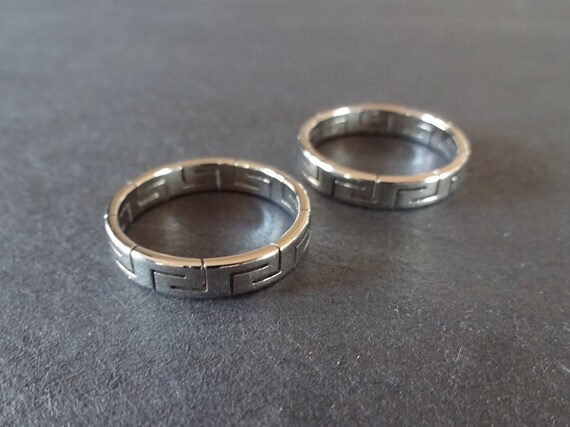 Wholesale Lot 30 Mix Punk Metal Rings, Stainless Steel, Men's Fashion Finger Jewelry, Sizes 7-11, Adjustable
