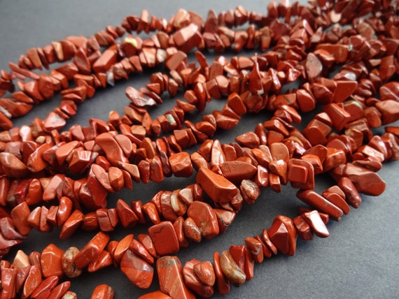 Red Jasper crystal tumbled stone small - The Twisted Bead and Rock Shop