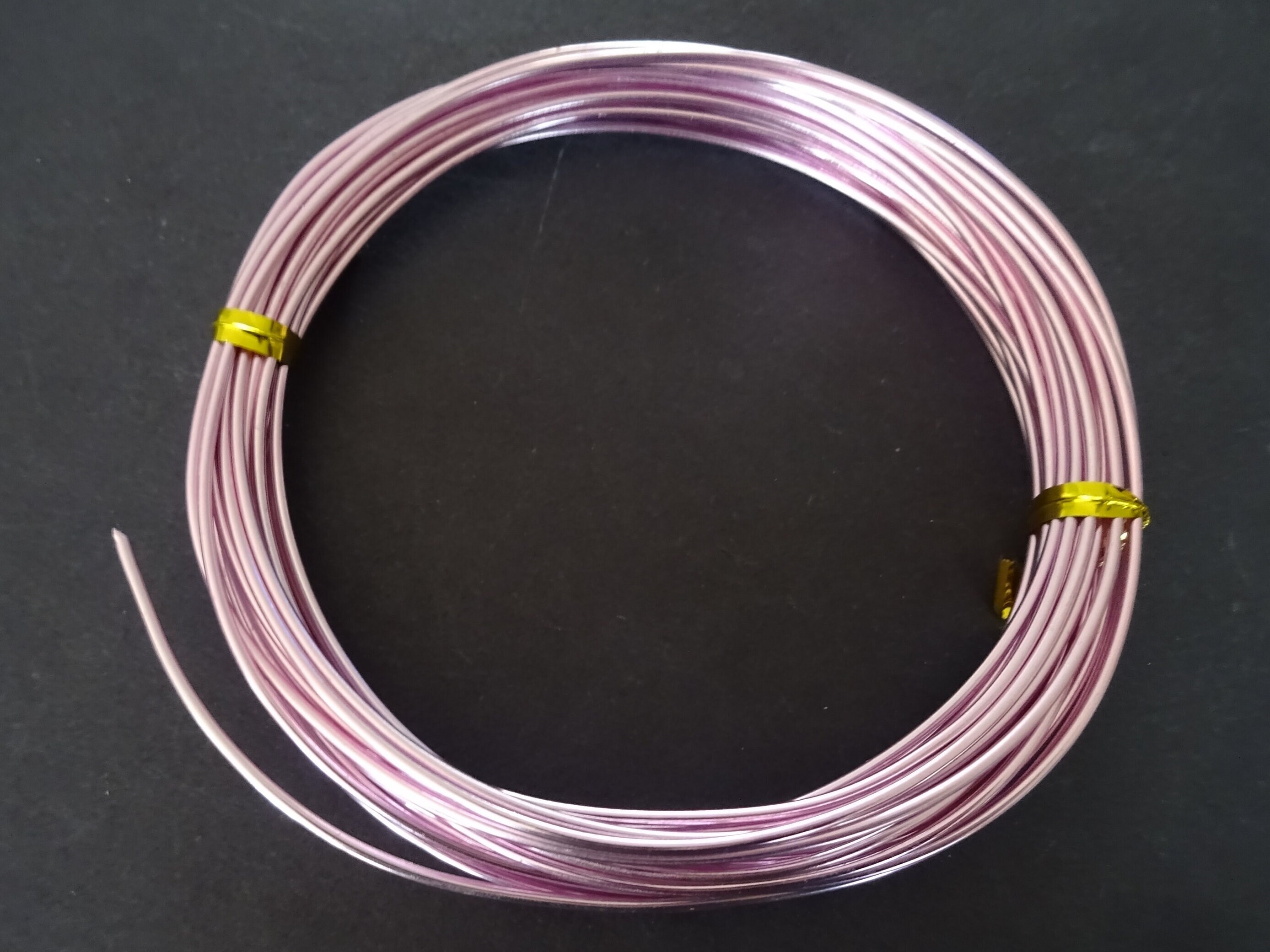 16g Square Anodized Aluminum Wire (0.063''x0.063'') - 30ft roll