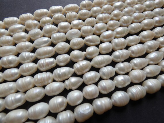 11.5mm Genuine Freshwater Pearl Loose Beads For Jewelry Making Necklace Bracelet 