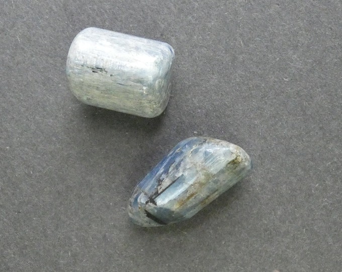 26-35x17-20mm Natural Kyanite 2 Pack, One of a Kind 2 Pack Kyanite, As Pictured Kyanite Stones, Large Kyanite, Set of Two, Unique Kyanite