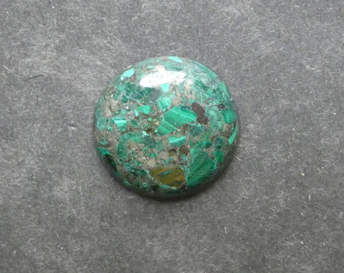 30mm Regalite/Imperial Jasper/Sea Sediment Jasper Cabochon, Gemstone Cabochon, Dyed, One of a Kind, Only One Available, Multicolor
