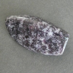 96x48mm Natural Lepidolite Freeform, Polished Lepidolite Stone, One of a Kind, As Pictured Lepidolite Stone, Only One Available, Unique