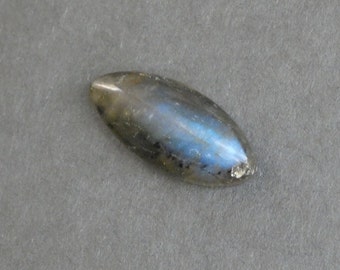 27x12mm Natural Labradorite Cabochon, Gemstone Cabochon, One of a Kind, Labradorite Stone, Only One Available, Unique Labradorite Cab