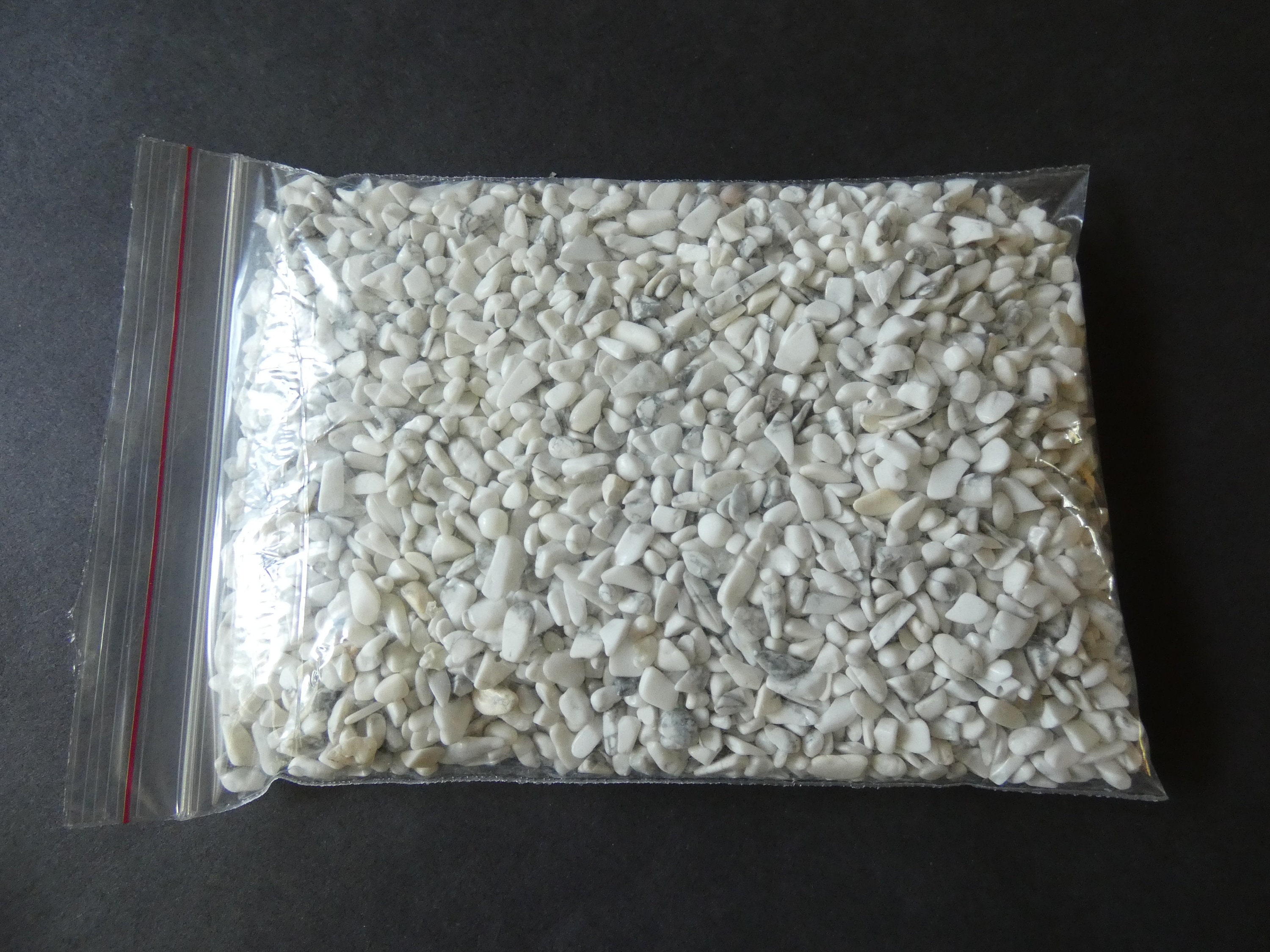 250 Grams Natural Howlite Chips, Undrilled, 28x24mm Size
