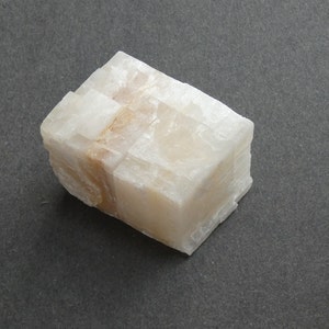 46x33x31mm Natural Calcite Slice, Large One of a Kind Calcite Slice, As Pictured Natural Calcite, Unique Calcite, Moroccan Calcite Slab