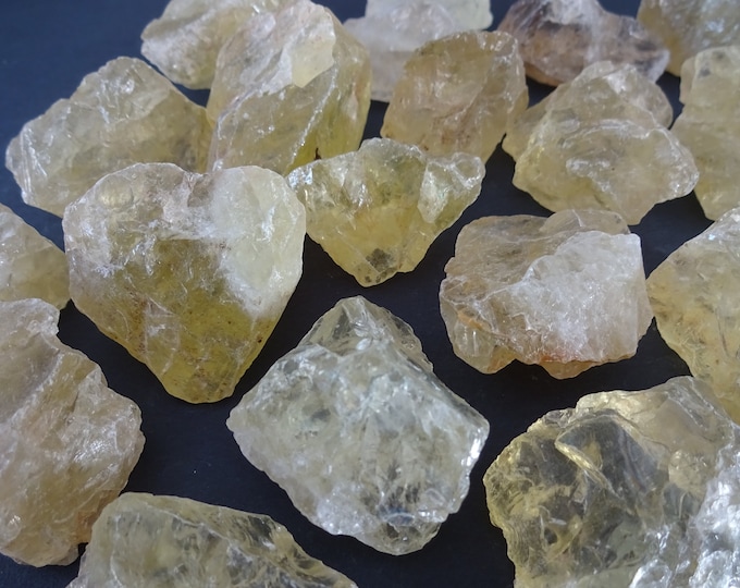 5 PACK of Natural Citrine Stones, 26-50mm, Undrilled, Rough Citrine Nuggets, No Holes, Lot Of Nuggets, Citrine Nugget, Citrine Decorative