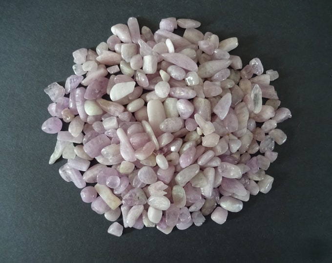 200 Grams Natural Kunzite Nuggets, Undrilled Chip Beads, 6~18x3.5~9x2.5~7mm, No Holes, Stone Nuggets, Lot Of Gemstone Pieces, Pink, Glossy