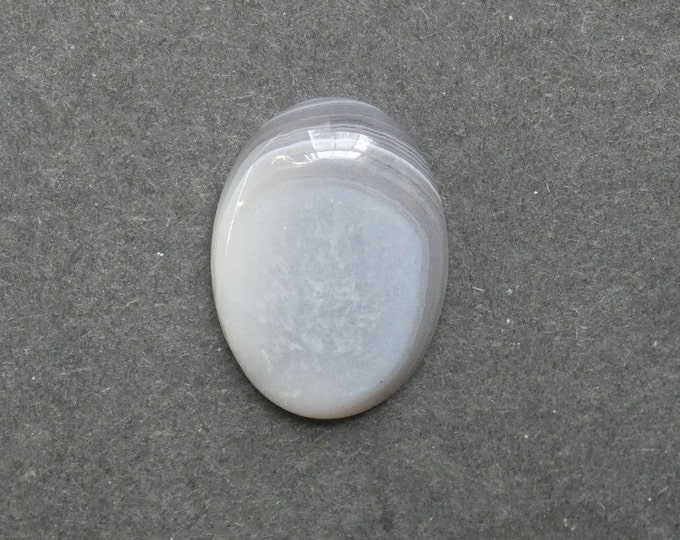 30x22x8mm Natural Botswana Agate Cabochon, Large Oval, One of a Kind, As Seen in Image, Only One Available, Unique Botswana Agate Cabochon