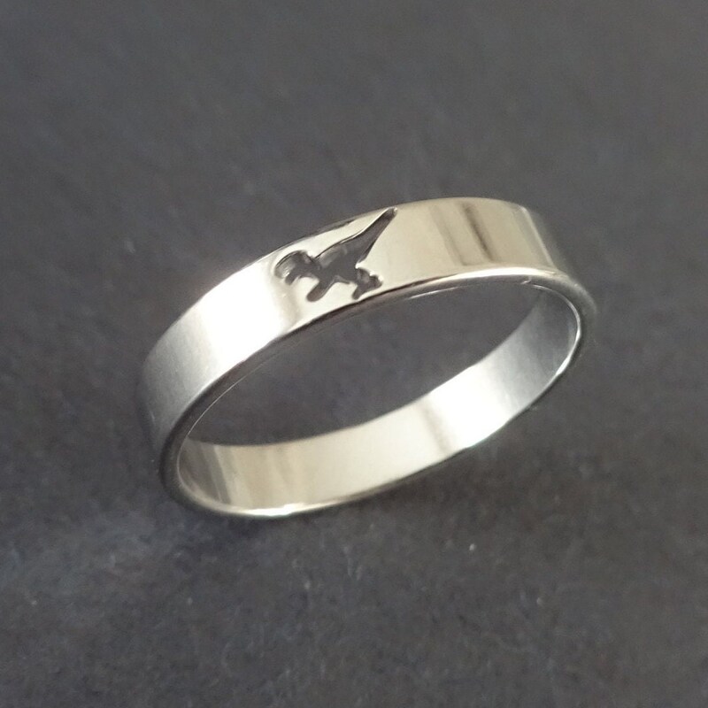 Band Ring Regular Mint - Dinosaur Designs main image 0