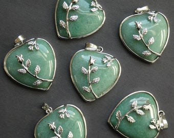 Enamel Green Heart Diffuser Charm Beads Cage Locket 5X-K1216 Enamel Green Heart Diffuser Charm Beads Cage Locket 5X-K1216