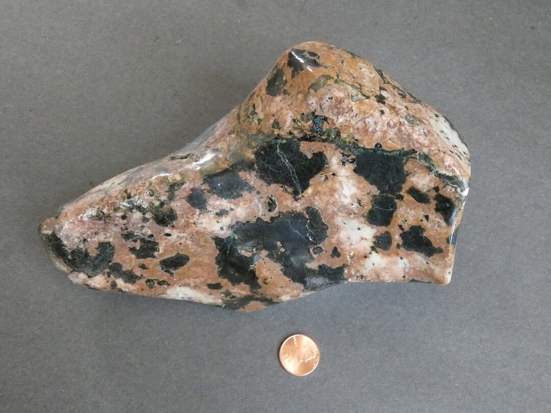 185x120mm Natural Cuprite Stone, Large Polished Cuprite Stone, One of a ...