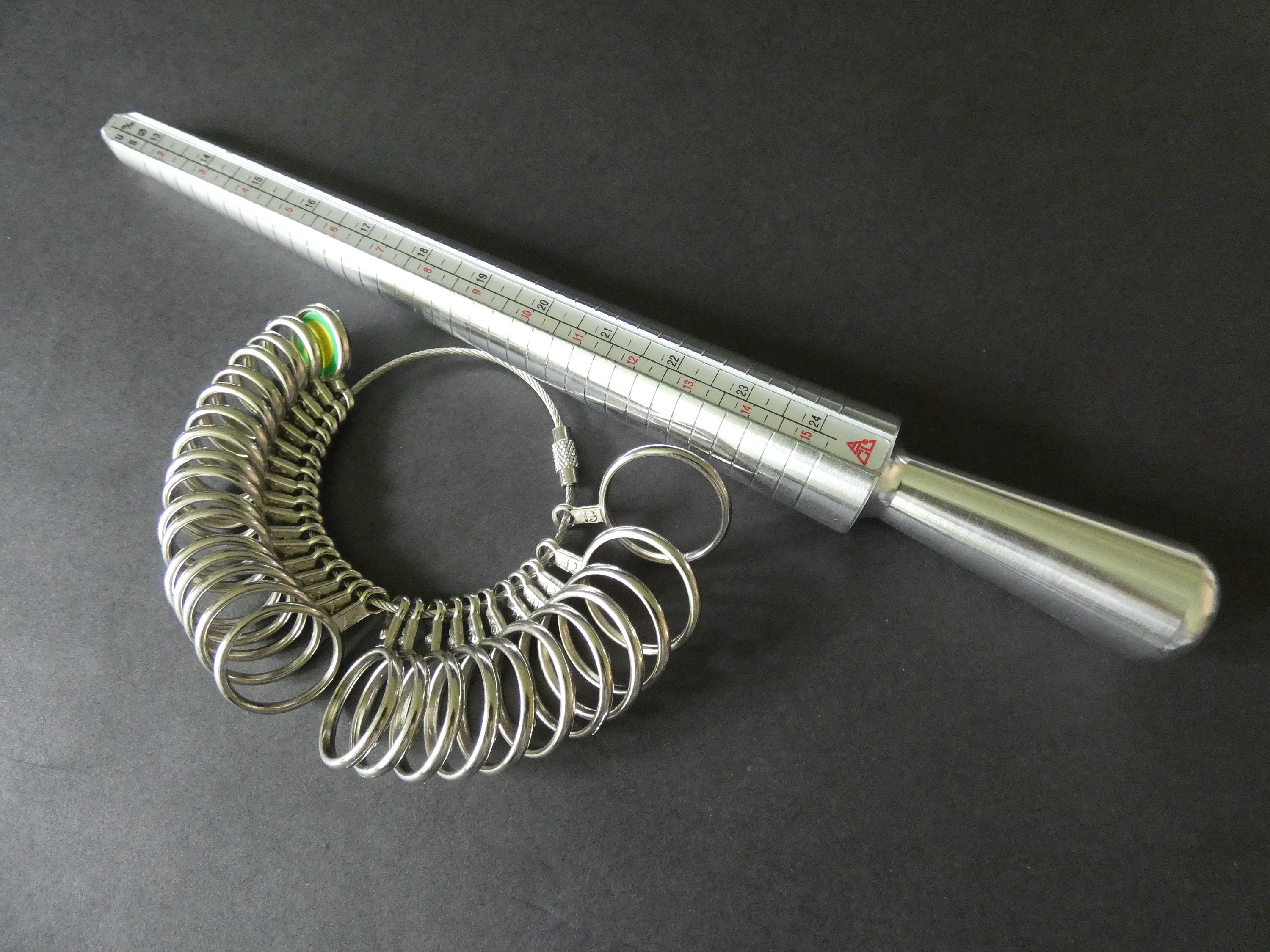 Metal 2024 ring sizer