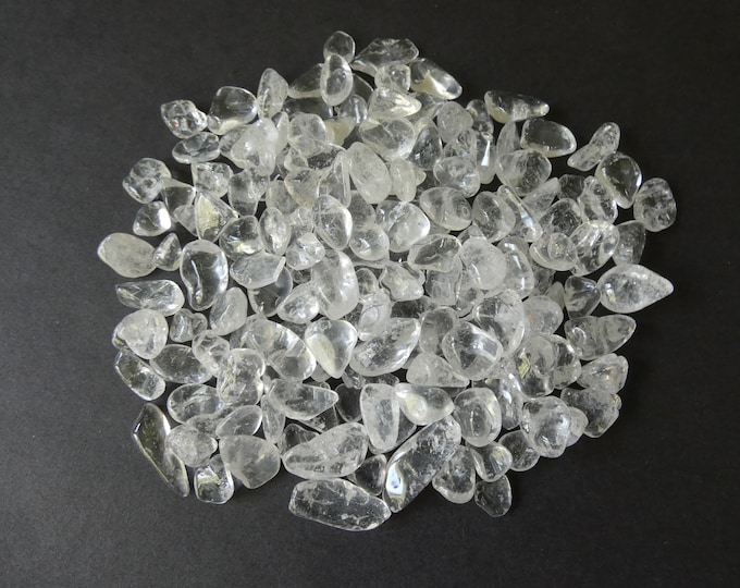 200 Grams Natural Quartz Nuggets, Undrilled Chip Beads, 11-20x7-9mm, No Holes, Stone Nuggets, Lot Of Gemstone Pieces, Clear, Transparent