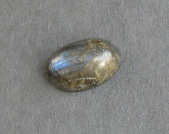 20x13mm Natural Labradorite Cabochon, Gemstone Cabochon, One of a Kind, Labradorite Stone, Only One Available, Unique Labradorite Cab