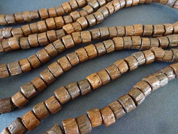 Freshwater Shell Beads Strands Disc Flat Heishi Beads.7~8mm in
