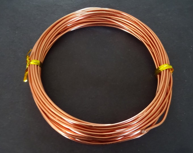 6 Meters Of 1.5mm Salmon Aluminum Bendable Wire, 16 Gauge Wire, Craft and Beading Wire, Colored Wire For Jewelry Making & Wire Wrapping