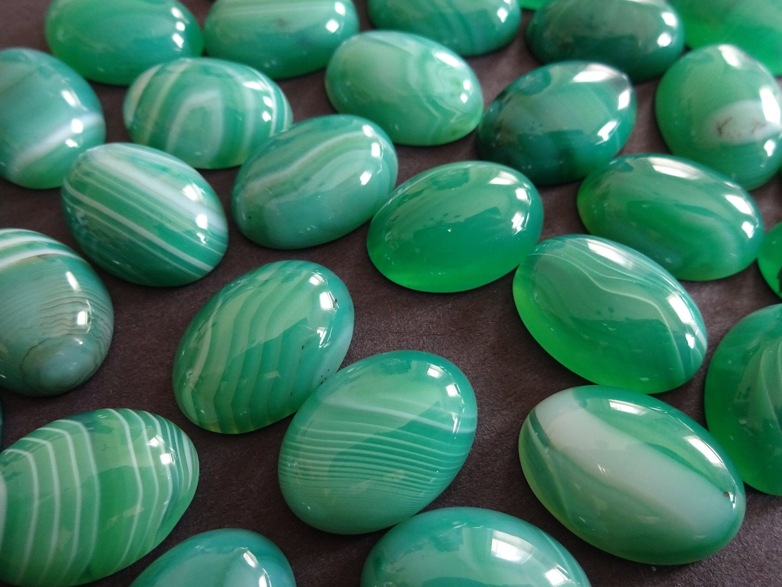 Green agate on sale