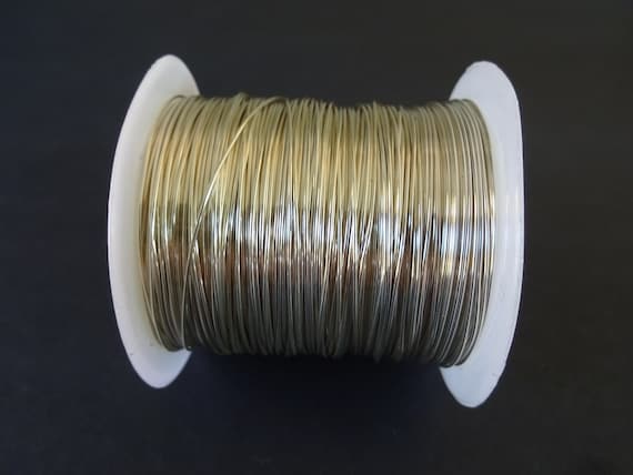 23 Meters of 0.5mm Copper Wire, Silver Color, 24 Guage Wire, Spools for  Beading and Jewelry Making, Bead Wire, Wire Wrapping 