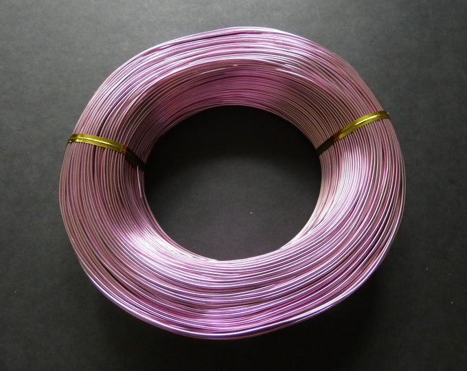 200 Meters Of 1mm Hot Pink Aluminum Jewelry Wire, 1mm Diameter, 500 Grams Of Beading Wire, Pink Metal Wire, Jewelry Making & Wire Wrapping