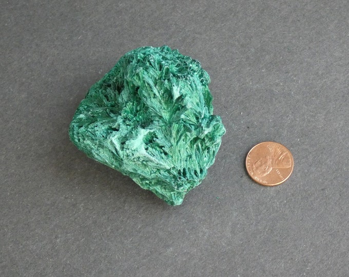 64x57mm Natural Malachite Cluster, Large One of a Kind Malachite, As Pictured Malachite Cluster, Green, Unique, Free Form Malachite Cluster