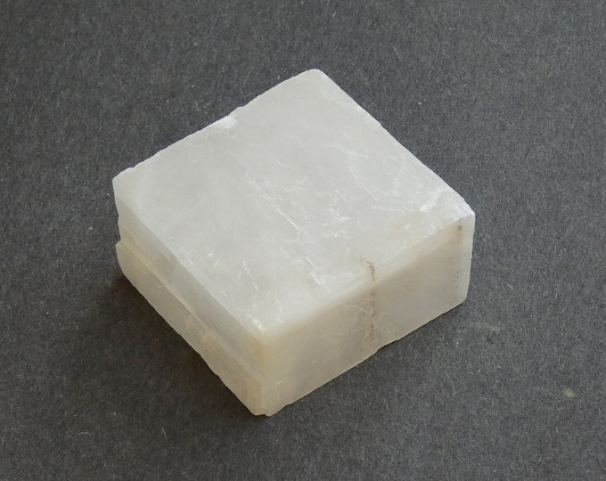 37x34x20mm Natural Calcite Slice, Large One of a Kind Calcite Slice, As Pictured Natural Calcite, Unique Calcite, Moroccan Calcite Slab