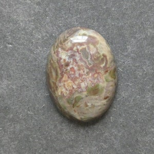 30x22mm Natural Agate Cabochon, Gemstone Cabochon, Large Oval, Green and Brown, One of a Kind, Only One Available, Multi-Color Agate Stone