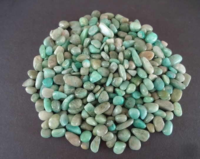 200 Grams Natural Flower Amazonite Nuggets, Undrilled, 7-21x6-8x3-6mm, No Holes, Light Blue, Amazonstone Mineral Nuggets, Amazonite Chips