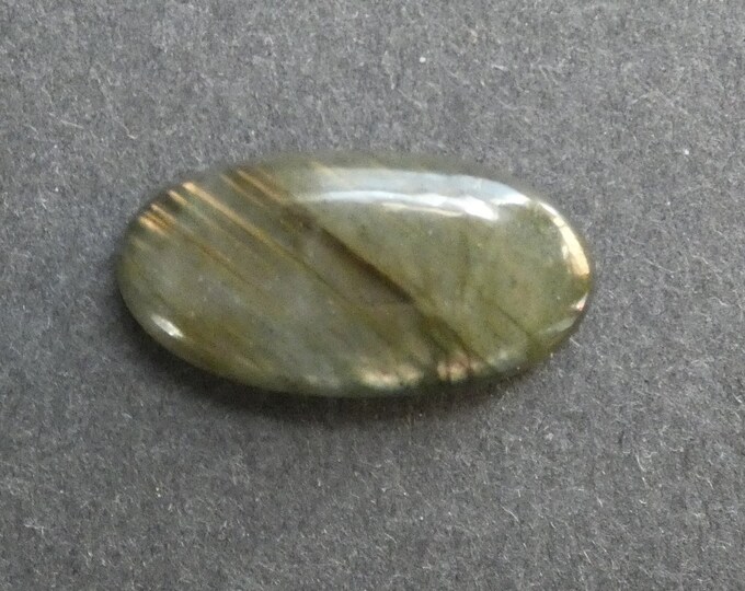 27x14x5mm Natural Labradorite Cabochon, Large Oval, One Of A Kind, As Seen In Image, Only One Available, Labradorite Cabochon, Unique Cab