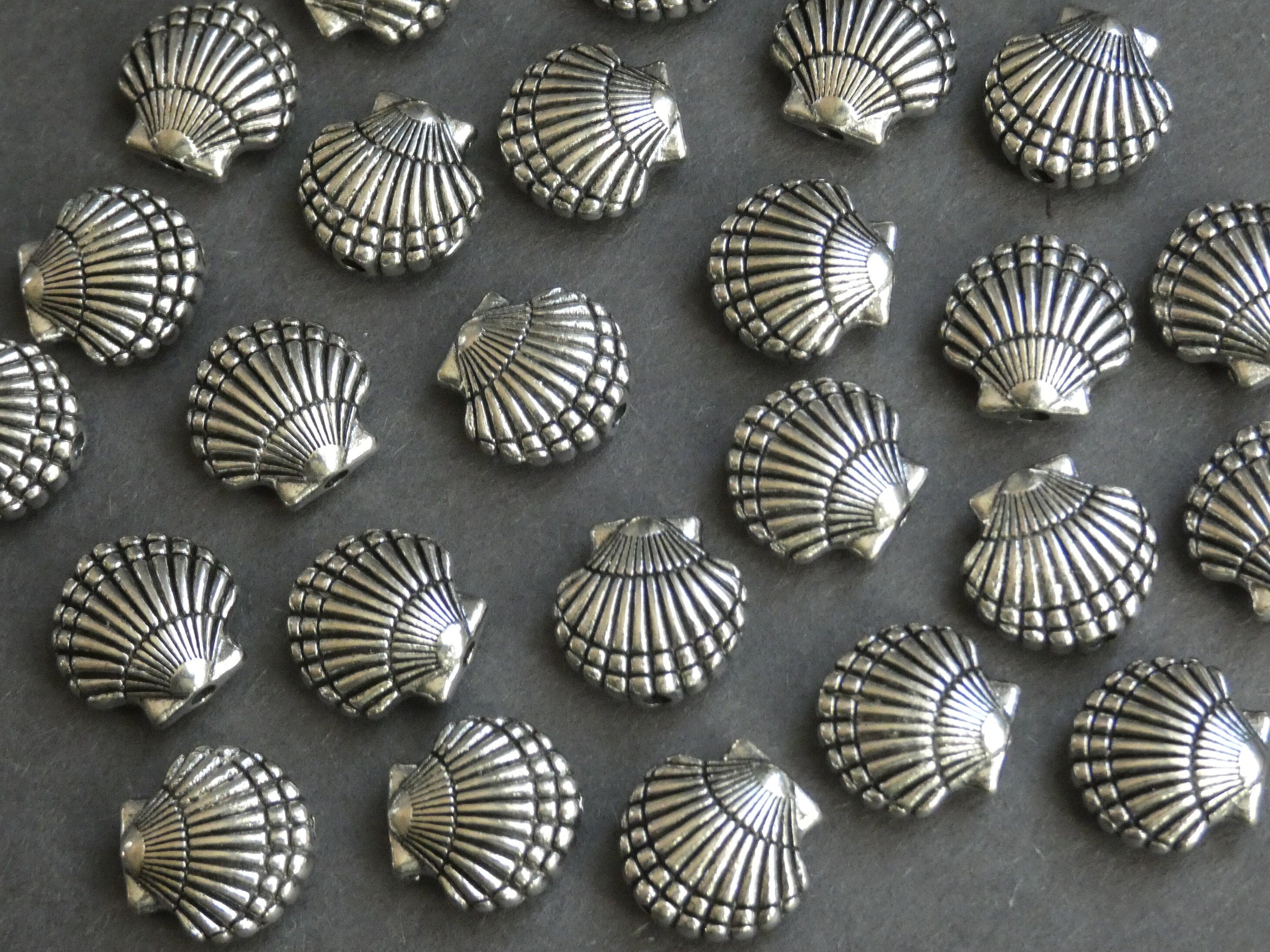 Tibetan Silver Spacer Beads (T11391) - 25 pieces