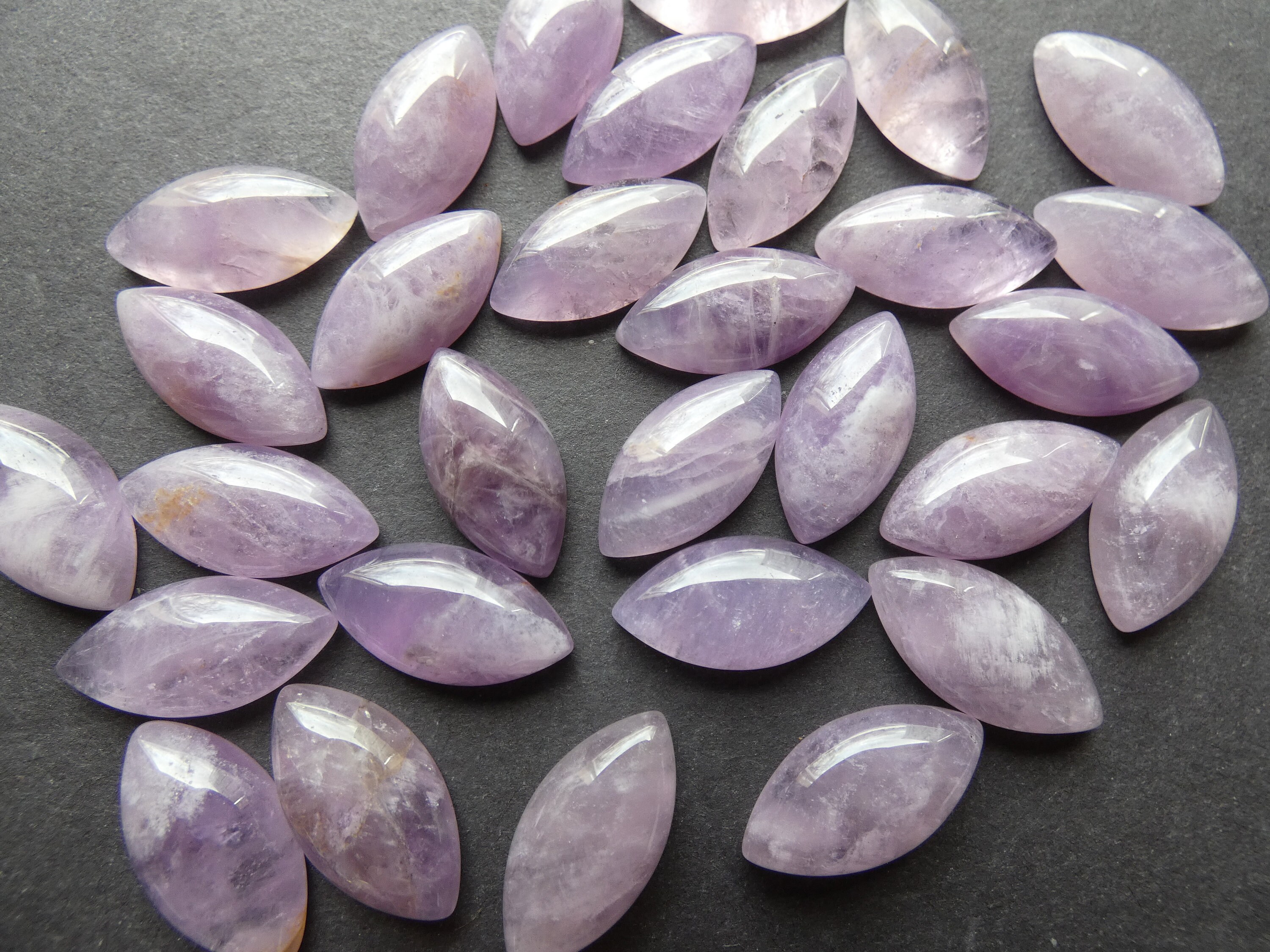 Details about   SALE! GREAT Lot Natural LAVENDER JADE 7X7 mm Round Cabochon Loose Gemstone 