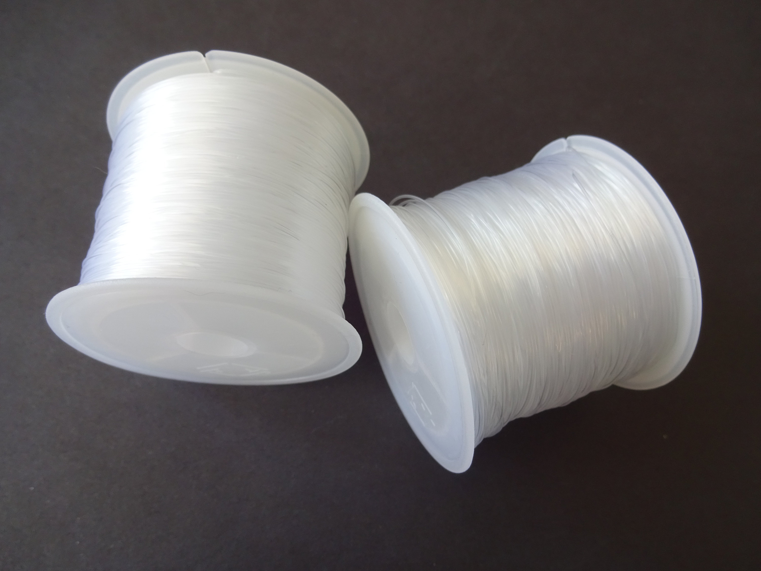 60 Meters Of 0.5mm Nylon Wire, Clear, Fishing Thread, Cord Bulk, Spool