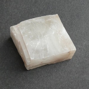 45x37x18mm Natural Calcite Slice, Large One of a Kind Calcite Slice, As Pictured Natural Calcite, Unique Calcite, Moroccan Calcite Slab