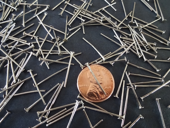 200 Pieces Head Pins for Jewelry Making Jewelry Head Pins 16mm