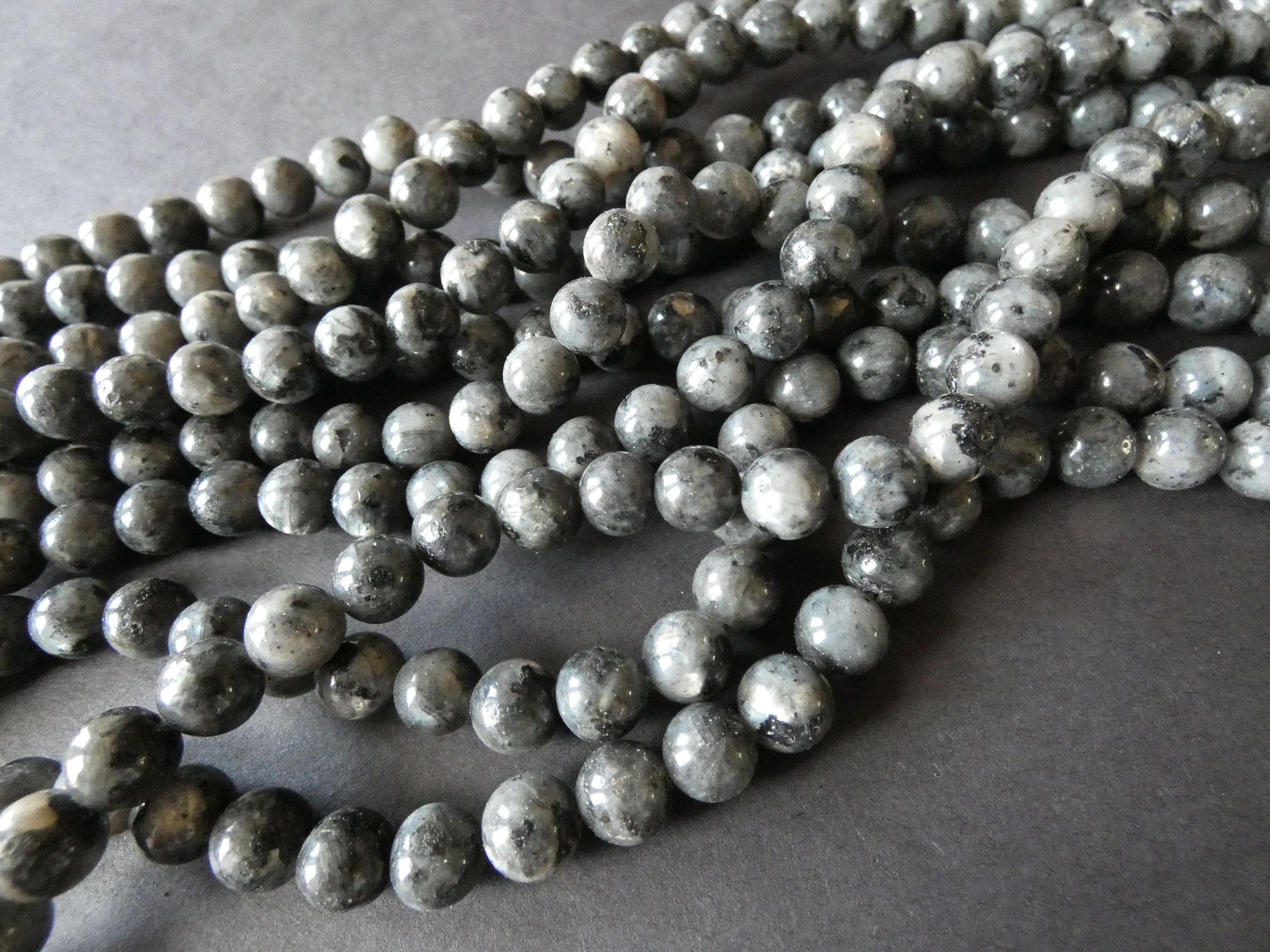 ite round beads, Polished gemstone beads, Jewelry making strand