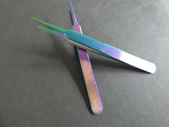 Multicolor New Package Craft Tweezers 