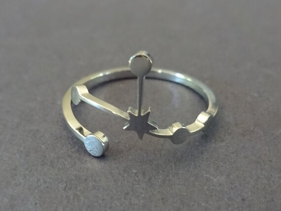 Cancer zodiac constellation ring outlet