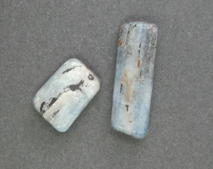 29-51x17-20mm Natural Kyanite 2 Pack, One of a Kind 2 Pack Kyanite, As Pictured Kyanite Stones, Large Kyanite, Set of Two, Unique Kyanite