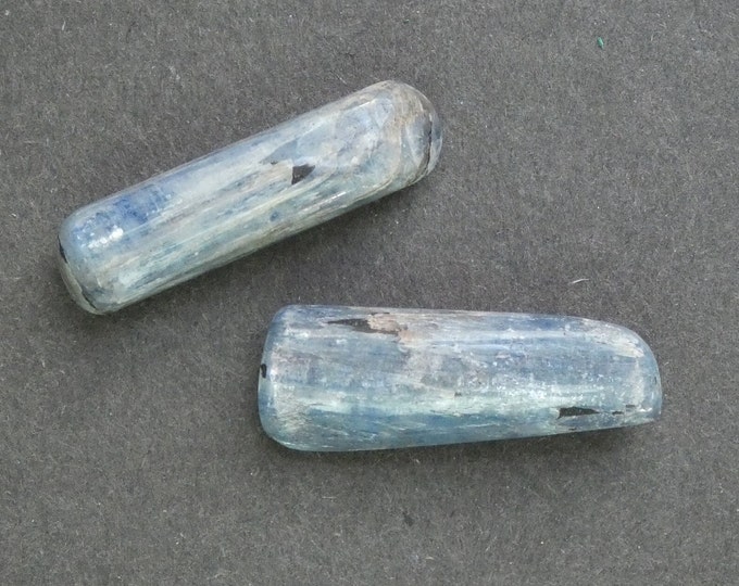 43-45x12-16mm Natural Kyanite 2 Pack, One of a Kind 2 Pack Kyanite, As Pictured Kyanite Stones, Large Kyanite, Set of Two, Unique Kyanite