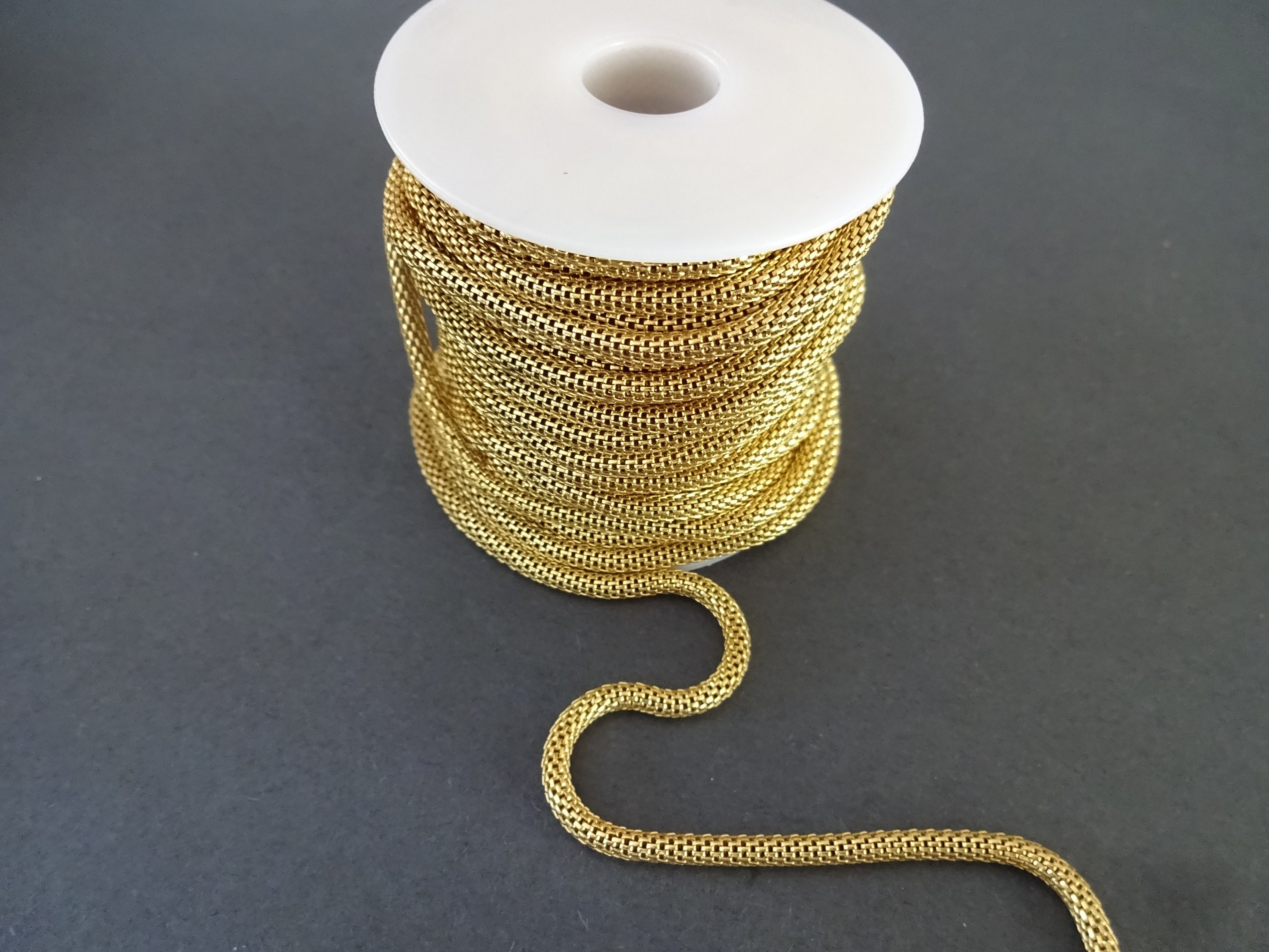 Plastic gold shop chain bulk