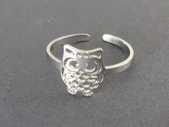 Bague en forme de hibou pour femmes, je serai toujours avec