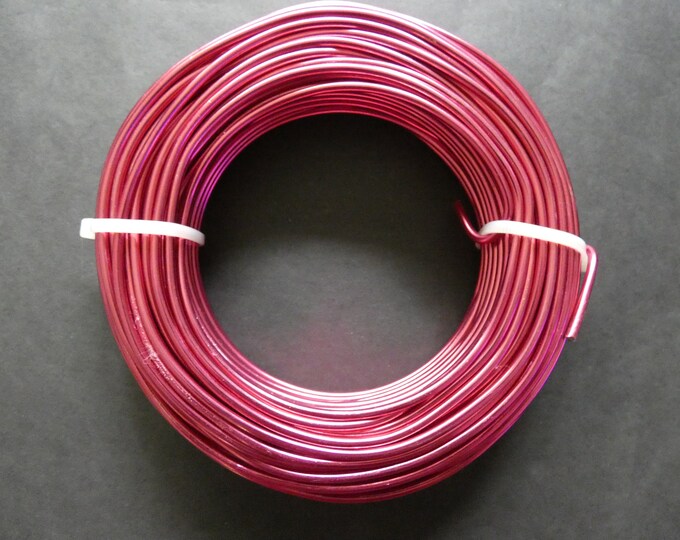 25 Meters Of 3mm Dark Red Jewelry Wire, 3mm Diameter, 500 Grams Of Beading Wire, Red Metal Wire For Jewelry Making & Wire Wrapping