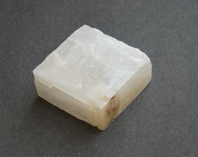 47x45x20mm Natural Calcite Slice, Large One of a Kind Calcite Slice, As Pictured Natural Calcite, Unique Calcite, Moroccan Calcite Slab