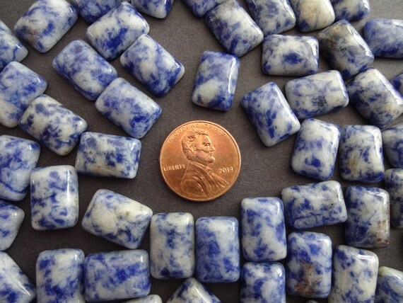 Blue speckled deals stone