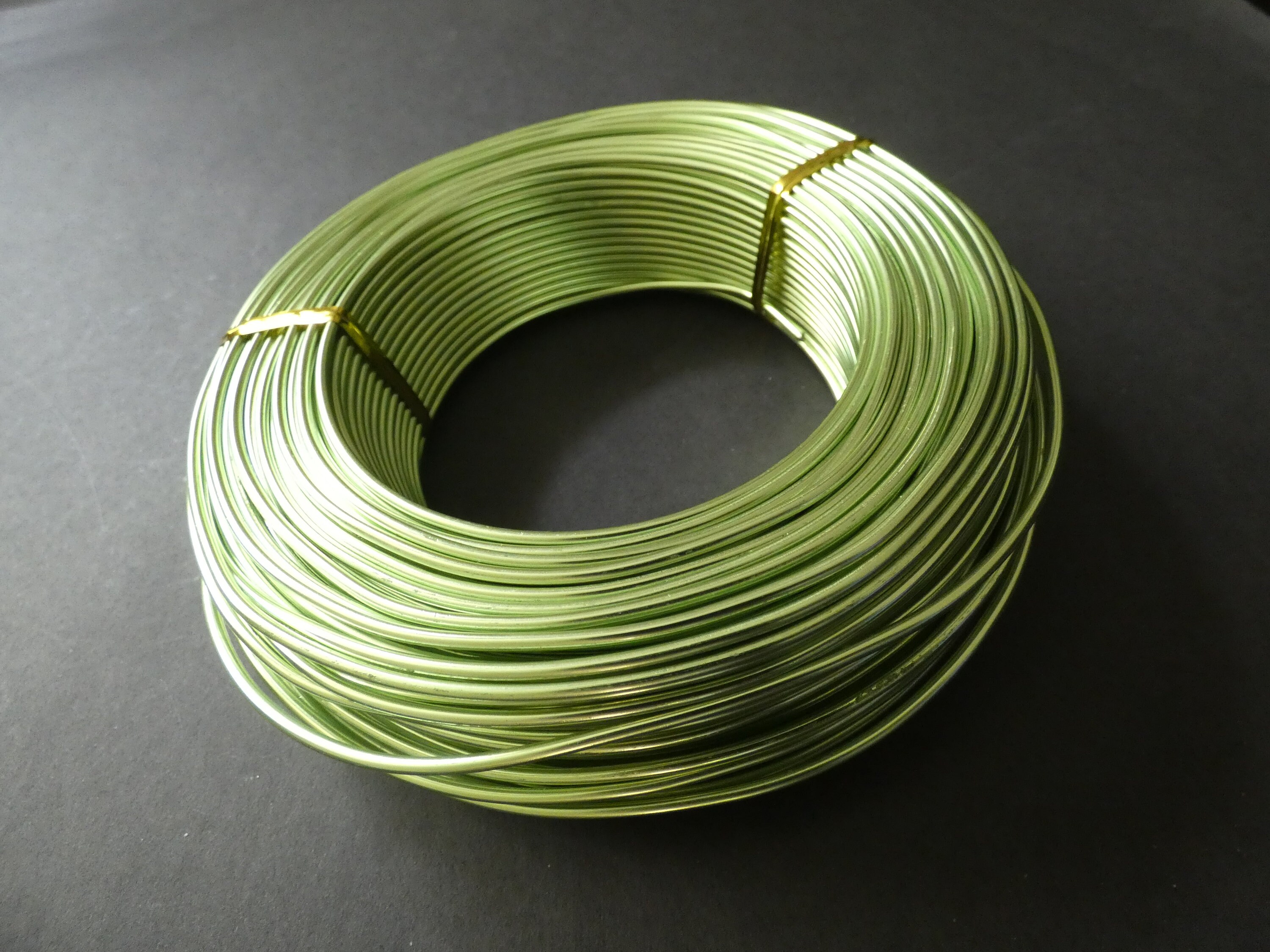 55 Meters Of 2mm Green Yellow Aluminum Jewelry Wire, 2mm Diameter, 500  Grams Beading Wire, Yellow Metal Wire, Jewelry Making & Wire Wrapping